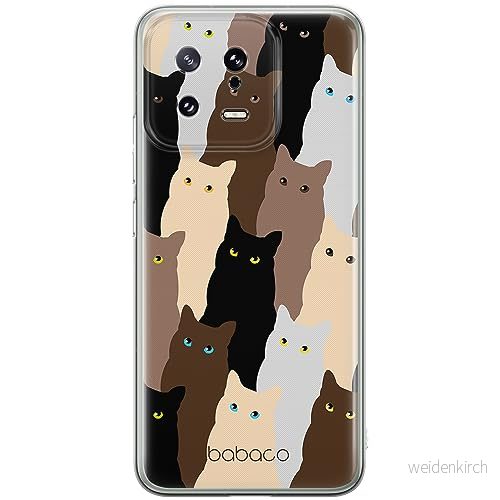 ERT GROUP mobiltelefonfodral för Xiaomi 13 originalt och officiellt licensierat Babaco mönster Cats 001 optimalt anpassad till formen på mobiltelefonen, fodral tillverkad av TPU plast 5905511906979