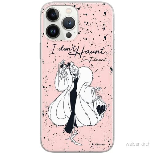 ERT GROUP mobiltelefonfodral för Xiaomi 11T 5G / PRO originalt och officiellt licensierat Disney mönster Cruella and Puppy 001, fodral tillverkad av TPU plast 5904805561351