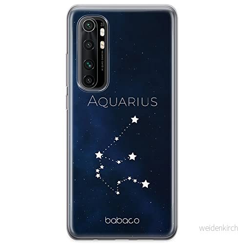 ERT GROUP mobiltelefonfodral för Xiaomi MI NOTE 10 Lite originalt och officiellt licensierat Babaco mönster Zodiac Constellation 011, fodral tillverkad av TPU plast 5903932220568