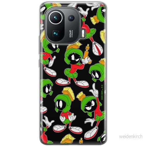 ERT GROUP mobiltelefonfodral för Xiaomi MI 11 PRO originalt och officiellt licensierat Looney Tunes mönster Marvin 004 optimalt anpassad till formen på mobiltelefonen, fodral tillverkad av TPU plast 5905511634087