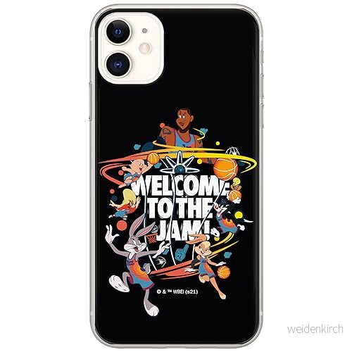 ERT GROUP mobiltelefonfodral för Iphone 11 originalt och officiellt licensierat Looney Tunes mönster Space Jam 003 optimalt anpassad till formen på mobiltelefonen, fodral tillverkad av TPU plast 5905511018238