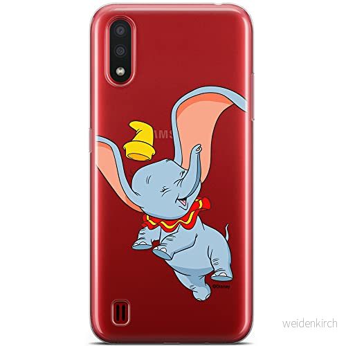 ERT GROUP mobiltelefonfodral för Samsung A01 originalt och officiellt licensierat Disney mönster Dumbo 015 optimalt anpassad till formen på mobiltelefonen, gedeeltelijk transparant 5905131182425