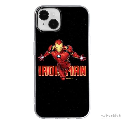 ERT GROUP mobiltelefonfodral för Apple Iphone 14 PLUS originalt och officiellt licensierat Marvel mönster Iron Man 030 optimalt anpassad till formen på mobiltelefonen, fodral tillverkad av TPU plast 5905131900425