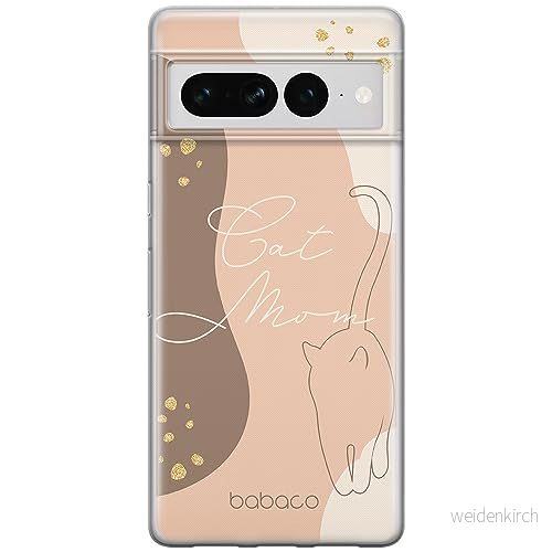 ERT GROUP mobiltelefonfodral för Google PIXEL 7 PRO originalt och officiellt licensierat Babaco mönster Cats 006 optimalt anpassad till formen på mobiltelefonen, fodral tillverkad av TPU plast 5905795171988