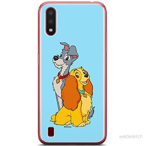 ERT GROUP mobiltelefonfodral för Samsung A01 originalt och officiellt licensierat Disney mönster Lady and the Tramp 003 optimalt anpassad till formen på mobiltelefonen, fodral tillverkad av TPU plast 5905131151636