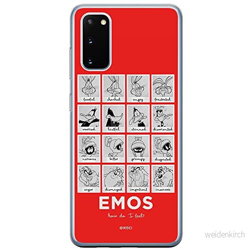 ERT GROUP mobiltelefonfodral för Samsung S20 FE / 5G originalt och officiellt licensierat Looney Tunes mönster 008 anpassad till formen på mobiltelefonen, fodral tillverkad av TPU plast 5903932409086