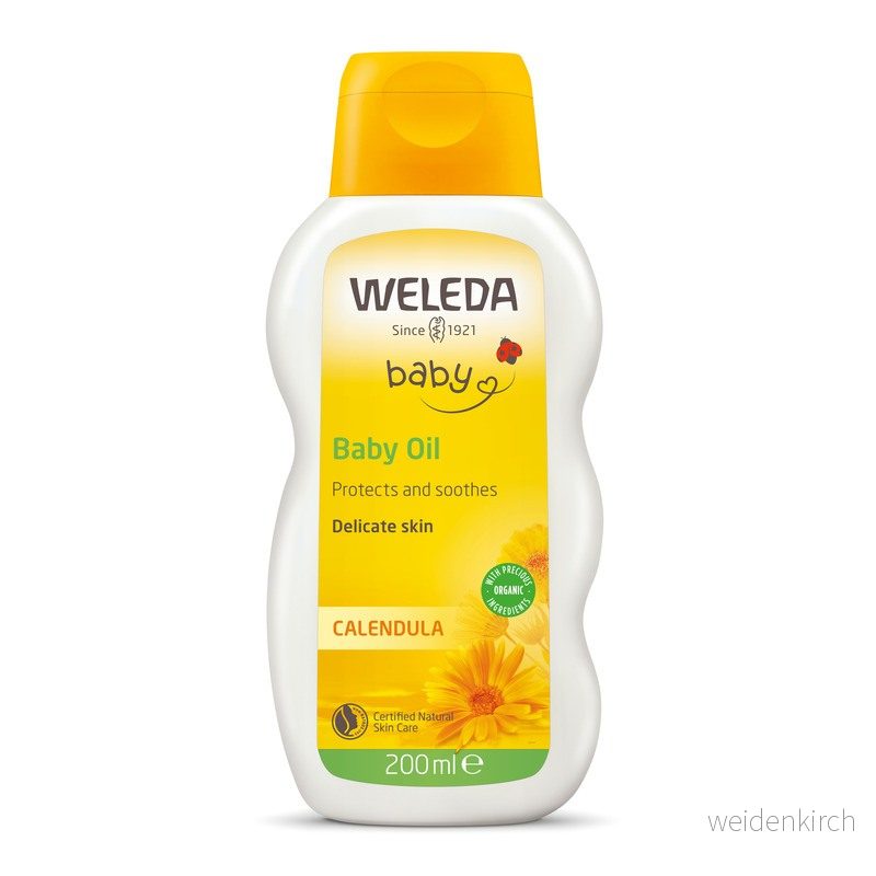 Weleda Calendula Baby Oil Kroppsolja - 200 ml 4001638096560