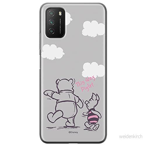 ERT GROUP mobiltelefonfodral för Xiaomi REDMI 9T originalt och officiellt licensierat Disney mönster Winnie the Pooh and friends 006, fodral tillverkad av TPU plast 5904805594762
