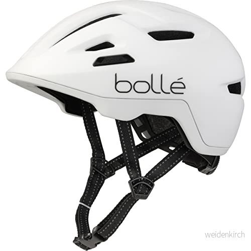 Bollé Stance cykelhjälm vuxen unisex, matt vit, en storlek 54917352714