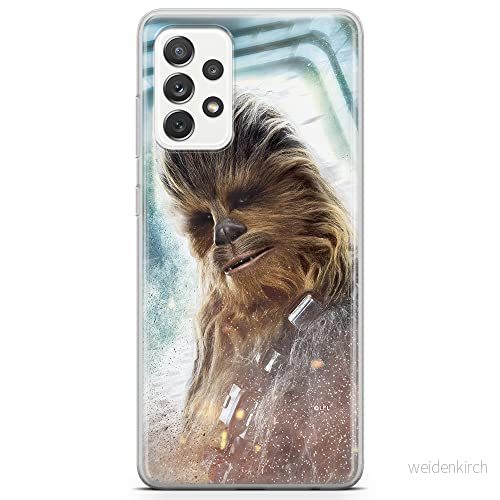 ERT GROUP mobiltelefonfodral för Samsung A72 5G originalt och officiellt licensierat Star Wars mönster Chewbacca 001 optimalt anpassad till formen på mobiltelefonen, fodral tillverkad av TPU plast 5903040083543