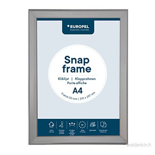 Opus 2 355000 Snäppram Aluminium, A4 20 mm 8713931350008