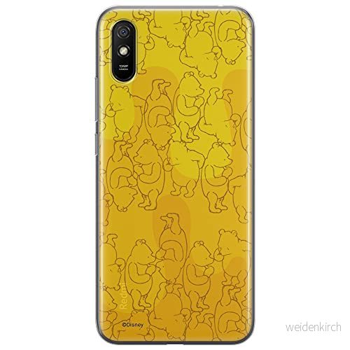 ERT GROUP mobiltelefonfodral för Xiaomi REDMI 9A originalt och officiellt licensierat Disney mönster Winnie the Pooh and friends 003, fodral tillverkad av TPU plast 5903040268209