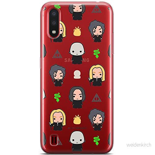 ERT GROUP mobiltelefonfodral för Samsung A01 originalt och officiellt licensierat Harry Potter mönster 246 optimalt anpassad till formen på mobiltelefonen, gedeeltelijk transparant 5905131702531
