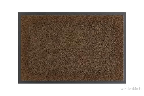 andiamo dörrmatta Verdi smutssamlande matta för entrén perfekt som inomhus eller utomhus ytterdörr 80 x 120 cm brun 2 4002398413741