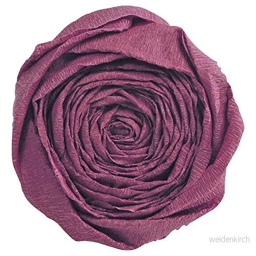 Clairefontaine 903073C förpackning med 10 ark crepe, 2,5 x 0,5 m, perfekt för kreativa hobbyer, 1 förpackning, chokladbrun 3065501030731