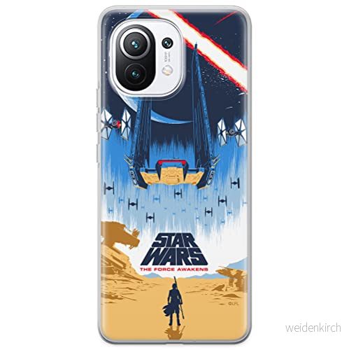 ERT GROUP mobiltelefonfodral för Xiaomi 11 originalt och officiellt licensierat Star Wars mönster 034 optimalt anpassad till formen på mobiltelefonen, fodral tillverkad av TPU plast 5903537115818