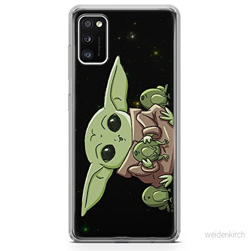 ERT GROUP mobiltelefonfodral för Samsung A41 originalt och officiellt licensierat Star Wars mönster Baby Yoda 014 optimalt anpassad till formen på mobiltelefonen, fodral tillverkad av TPU plast 5904805053405