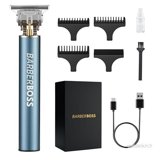 Barberboss Skäggtrimmer för Män & Hårklippare Män, Trådlös Hårtrimmer Precisionstrimmers Herrfrisyrer, Detaljerad Stubbtrimmer QR 2078 5056660700540