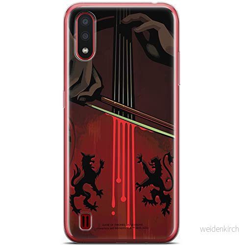 ERT GROUP mobiltelefonfodral för Samsung A01 originalt och officiellt licensierat Game od Thrones mönster of 005 anpassad till formen på mobiltelefonen, fodral tillverkad av TPU plast 5903932668391