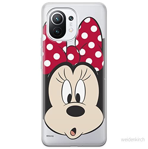 ERT GROUP mobiltelefonfodral för Xiaomi 11 originalt och officiellt licensierat Disney mönster Minnie 054 optimalt anpassad till formen på mobiltelefonen, gedeeltelijk transparant 5903537097251