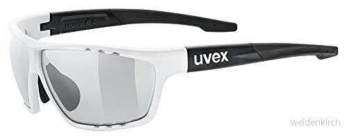 uvex sportstyle 706 V sportglasögon för dam och herr självtonande imskydd white black matt/smoke one size 4043197297293