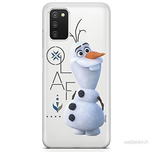 ERT GROUP mobiltelefonfodral för Samsung A03S originalt och officiellt licensierat Disney mönster Olaf 004 optimalt anpassad till formen på mobiltelefonen, gedeeltelijk transparant 5904805000300