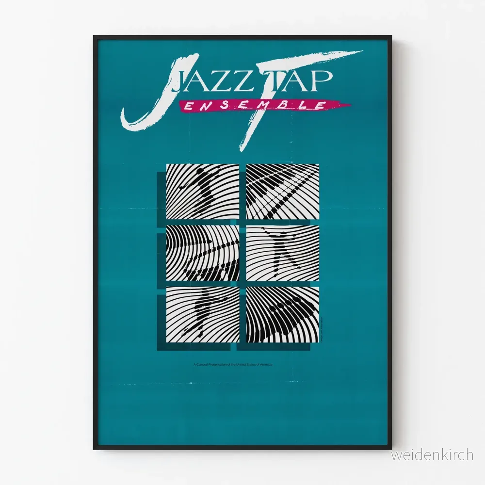 Väggdekorationsposter Jazz Tap Ensemble