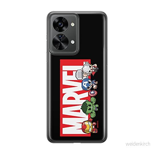 ERT GROUP mobiltelefonfodral för Oneplus NORD 2T 5G originalt och officiellt licensierat Marvel mönster 010 optimalt anpassad till formen på mobiltelefonen, fodral tillverkad av TPU plast 5905511273675