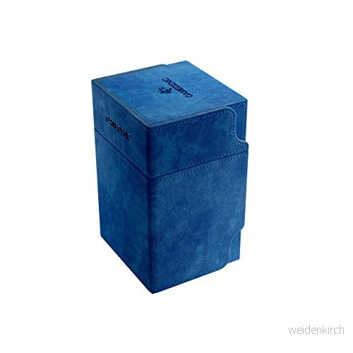 Watchtower 100+ Convertible Blue Blå Konverterbar Kortförvaringslåda Kortförvaring Kort Tillbehör Samlarkort GAMEGENIC 4251715407318