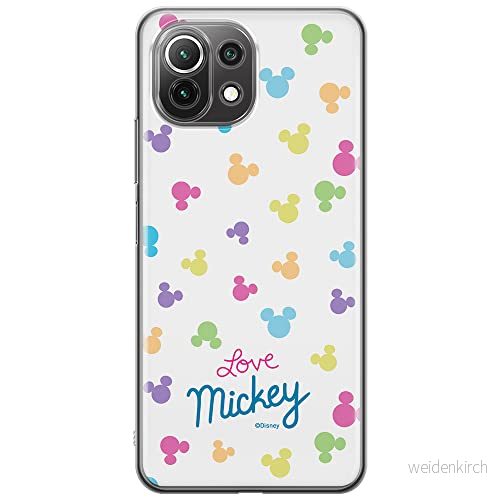 ERT GROUP mobiltelefonfodral för Xiaomi 11 LITE 4G/5G originalt och officiellt licensierat Disney mönster Mickey 017, fodral tillverkad av TPU plast 5903932698282