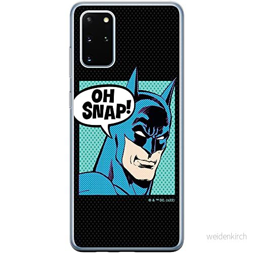 ERT GROUP mobiltelefonfodral för Samsung S20 PLUS / S11 originalt och officiellt licensierat DC mönster Batman 038 optimalt anpassad till formen på mobiltelefonen, fodral tillverkad av TPU plast 5905131549181