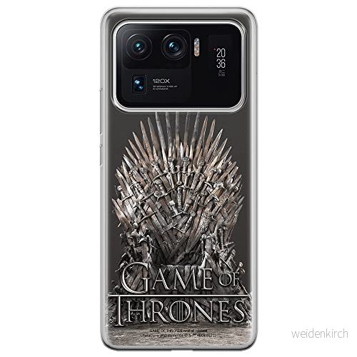 ERT GROUP mobiltelefonfodral för Xiaomi MI 11 ULTRA originalt och officiellt licensierat Game od Thrones mönster of 017, fodral tillverkad av TPU plast 5903932716221