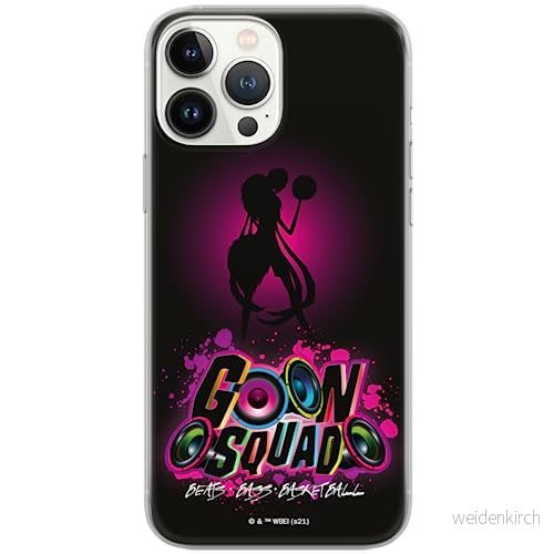 ERT GROUP mobiltelefonfodral för Iphone 13 PRO MAX originalt och officiellt licensierat Looney Tunes mönster Space Jam 008 anpassad till formen på mobiltelefonen, fodral tillverkad av TPU plast 5905511032821