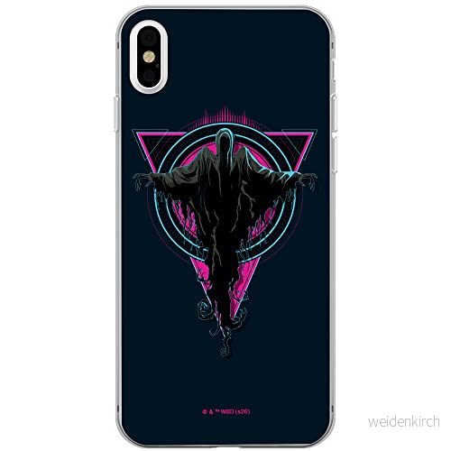 ERT GROUP mobiltelefonfodral för Apple Iphone XS Max originalt och officiellt licensierat Harry Potter mönster 021 Vit optimalt anpassad till formen på mobiltelefonen, fodral tillverkad av TPU plast 5903932125948