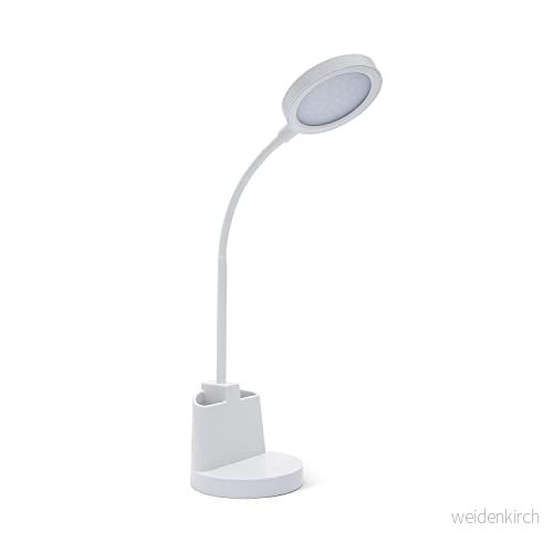Velamp LED Desk Lamp 7 W with Touch Switch and Pen Holder White 8003910108066