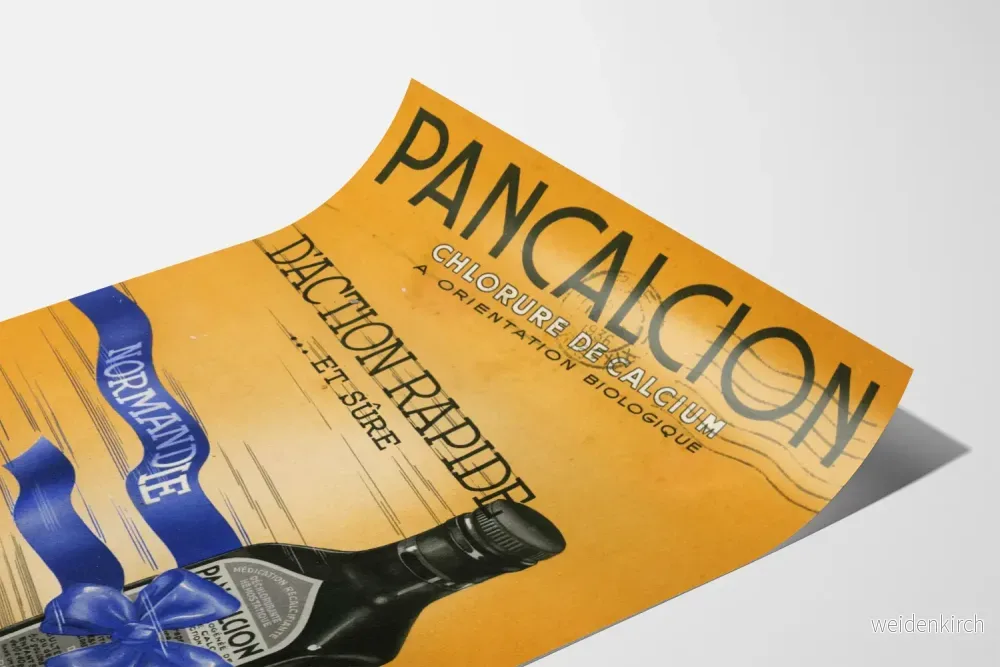 Vintageposter Pancalcion Kalciumklorid - Bild 3