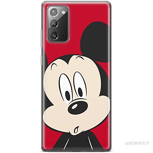 ERT GROUP mobiltelefonfodral för Samsung GALAXY NOTE 20 originalt och officiellt licensierat Disney mönster Mickey 019 optimalt anpassad till formen på mobiltelefonen, fodral tillverkad av TPU plast 5903932035018