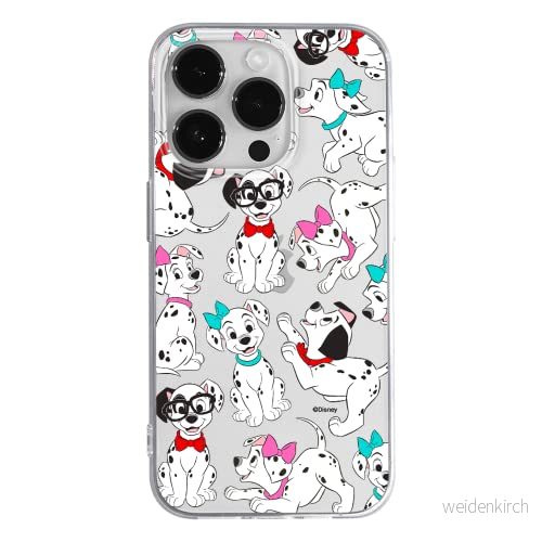 ERT GROUP mobiltelefonfodral för Apple Iphone 14 PRO originalt och officiellt licensierat Disney mönster Dalmatians 006 optimalt anpassad till formen på mobiltelefonen, gedeeltelijk transparant 5905131922502