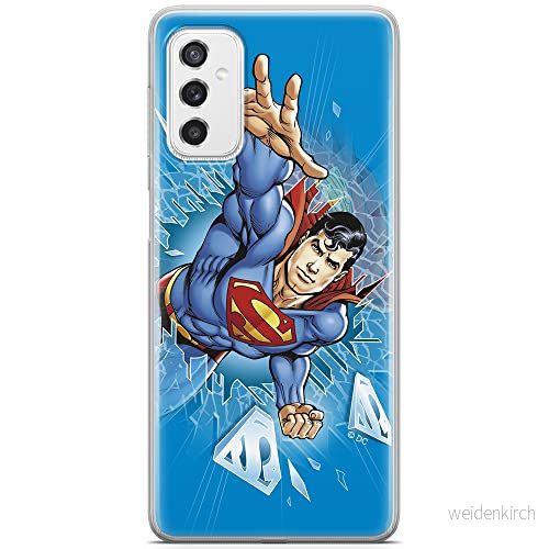 ERT GROUP mobiltelefonfodral för Samsung M52 5G originalt och officiellt licensierat DC mönster Superman 005 optimalt anpassad till formen på mobiltelefonen, fodral tillverkad av TPU plast 5904805496837