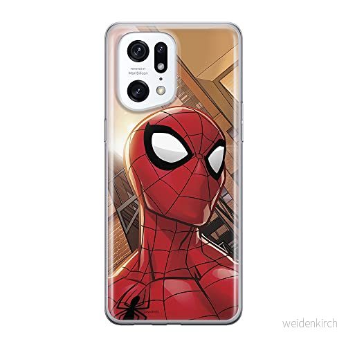 ERT GROUP mobiltelefonfodral för Oppo FIND X5 PRO originalt och officiellt licensierat Marvel mönster Spider Man 003 optimalt anpassad till formen på mobiltelefonen, fodral tillverkad av TPU plast 5905511401634