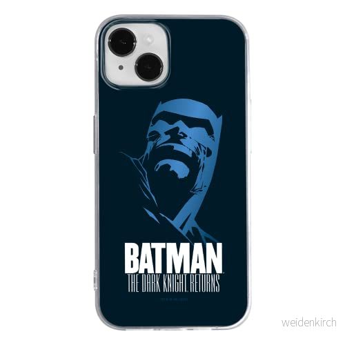 ERT GROUP mobiltelefonfodral för Apple Iphone 14 PLUS originalt och officiellt licensierat DC mönster Batman 034 optimalt anpassad till formen på mobiltelefonen, fodral tillverkad av TPU plast 5905131907424