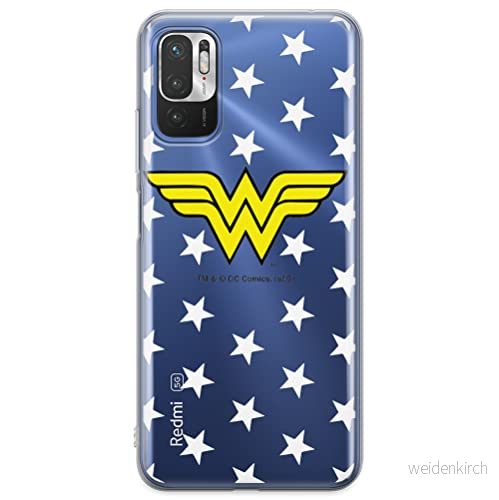 ERT GROUP mobiel telefoonhoesje voor Xiaomi REDMI NOTE 10 5G / POCO M3 PRO origineel en officieel erkend DC patroon Wonder Woman 006 aangepast aan de vorm van mobiele telefoon, gedeeltelijk bedrukt 5904805610592