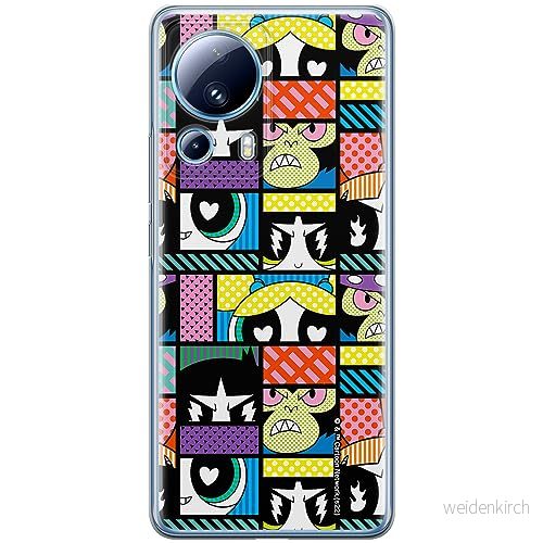 ERT GROUP mobiltelefonfodral för Xiaomi 13 LITE/CIVI 2 originalt och officiellt licensierat The Powerpuff Girls mönster 027 anpassad till formen på mobiltelefonen, fodral tillverkad av TPU plast 5905511972370