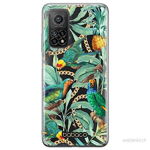 ERT GROUP mobiltelefonfodral för Xiaomi Redmi Note 11T 5G/11S 5G/POCO M4 Pro 5G originalt och officiellt licensierat Babaco mönster Flowers 058, gedeeltelijk transparant 5905131371515