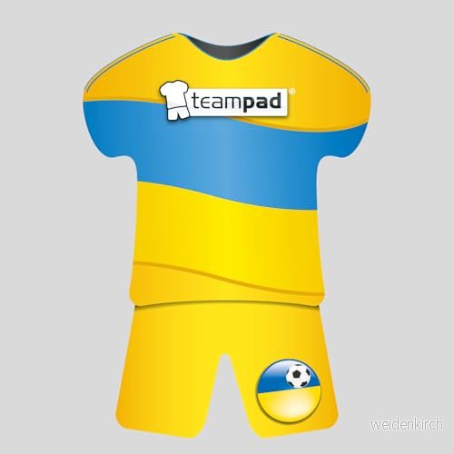 Chinchilla halkfri dyna i Ukraina jersey design bilhållare för mobiltelefoner och GPS trikåstil, fotboll EM, vattentätt underlag utan lim 4262439550600