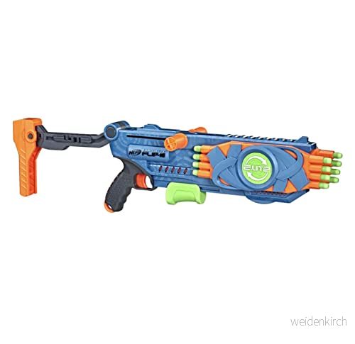 Nerf Elite 2.0 Flipshots Flip 16 blaster, vändbara pipor för att fördubbla eldkraften, kapacitet pilar, pilar 5010993883868