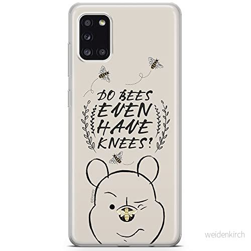 ERT GROUP mobiltelefonfodral för Samsung A31 originalt och officiellt licensierat Disney mönster Winnie the Pooh and friends 011 anpassad till formen på mobiltelefonen, fodral tillverkad av TPU plast 5903040218990