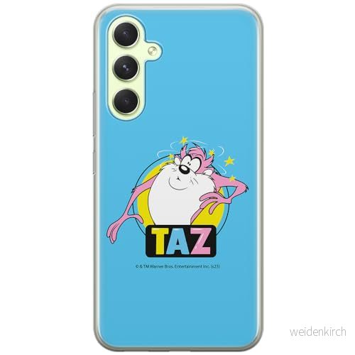 ERT GROUP mobiltelefonfodral för Samsung A54 5G originalt och officiellt licensierat Looney Tunes mönster Tasmanian 007 anpassad till formen på mobiltelefonen, fodral tillverkad av TPU plast 5905795136871