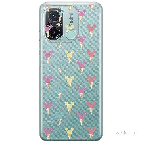 ERT GROUP mobiltelefonfodral för Xiaomi REDMI 12C/ 11A originalt och officiellt licensierat Disney mönster Mickey 002 optimalt anpassad till formen på mobiltelefonen, gedeeltelijk transparant 5905511838478