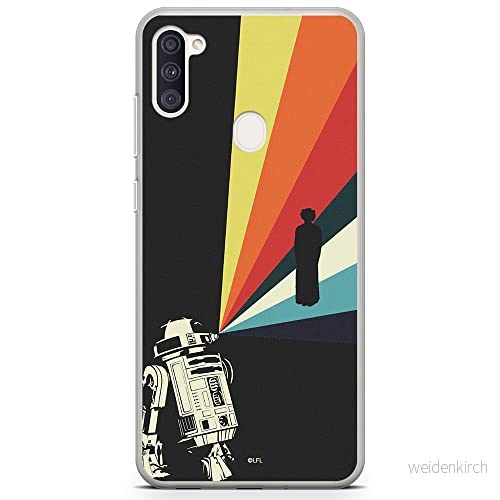 ERT GROUP mobiltelefonfodral för Samsung A03S originalt och officiellt licensierat Star Wars mönster R2D2 003 optimalt anpassad till formen på mobiltelefonen, fodral tillverkad av TPU plast 5903932995275
